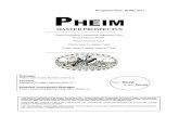 Prospectus Date: 30 May 2017 PHEIM · 3. The Funds 3.1 Pheim Emerging Companies Balanced Fund 3.2 Dana Makmur Pheim 3.3 Pheim Income Fund 3.4 Pheim Asia Ex-Japan Fund 3.5 Pheim Asia