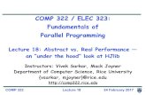 COMP 322 / ELEC 323: Fundamentals of Parallel …vs3/PDF/comp322-s17-lec18...COMP 322, Spring 2017 (V.Sarkar, M. Joyner) Now, what happens in a task-parallel Java program (e.g., HJ-lib,