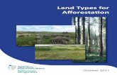 Land Types for - DAFM...Land Types for Afforestation 1. Section 1 Introduction Overview The Forest Service Afforestation Scheme (Afforestation, Native Woodland Establishment, Agro-Forestry