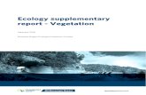 Ecology supplementary report – Vegetation · Ecology supplementary report - Vegetation | Contents 1 Introduction 1 2 Further ecological investigations 2 2.1 Introduction 2 2.2 Methodology