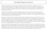 Example: Equity premium - University of Warwick · Heuristics & biases research program about probabilistic judgement and decision making under uncertainty, prospect theory Daniel