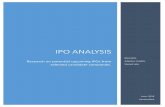 IPO Analysis - Venture Capital · 2018-06-04 · IPO ANALYSIS Research on potential upcoming IPOs from selected candidate companies. MeiraGTx ... Management’s presentation of the