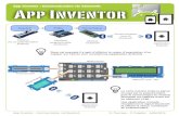 App Inventor : Communication via bluetooth App …moncoursdetechno.ovh/didacticiels/appinventor/arduino/...App Inventor - Communication via Bluetooh N. Tourreau - P. Pujades - Juillet2016