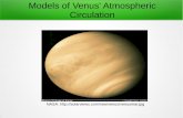 Models of Venus' Atmospheric Circulationlasp.colorado.edu/~espoclass/ASTR_5835_2015_Readings...A. D. Del Genio, and W. Zhou (1994), Zero potential vorticity envelopes for the zonal-mean
