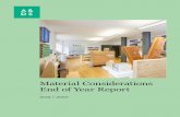 Material Considerations End of Year Report · 2020-05-12 · - Perth College - City of Glasgow College Built Environment ... 2018 Scottish Design Awards - Leisure/Culture Building