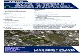87+/- ACRES M1 INDUSTRIAL & C2 COMMERCIAL City of ...€¦ · 87+/- ACRES –M1 INDUSTRIAL & C2 – COMMERCIAL –City of Peachtree Corners OFFERED IN ENTIRETY OR IN TRACTS –ACCEPTING