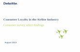 Consumer Loyalty in the Airline Industry€¦ · Domestic Business Travel N = 1,631 Domestic Leisure Travel N = 2,430 14.8% 12.7% 39.6% 21.4%Leisure 45.6% 66.0% Business First Classs