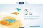 STATE OF THE UNION 2018 · STATE OF THE UNION 2018 THE HOUR OF EUROPEAN SOVEREIGNTY By Jean-Claude Juncker, President of the European Commission 12 September 2018 [CHECK AGAINST DELIVERY]