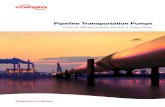 Pipeline Transportation Pumps - Flowserve...Pipeline Transportation Pumps 5 Diluent/bitumen, froth transfer and synthetic crude pipelines Flowserve pumps are especially suited to the