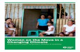 Women on the Move in a Changing Climate · Women on the Move in a Changing Climate: A discussion paper on gender, climate & mobility 1 Key Concepts Gender Gender refers to masculine
