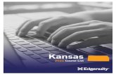 Kansas - Edgenuity Inc · Kansas COURSE LIST Ask us about our fl exible, affordable summer school options. ... Business Computer Information Systems 2020 Business Law* 2020 ... Transformational