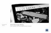 ZEISS Mineralogic Mining · Atlas-correlation of thin section photomicrographs and Mineralogic data to help classify magnetite textures. Courtesy of Prof. David A. Holwell, Applied