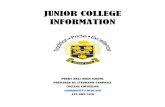JUNIOR COLLEGE INFORMATION...COLLEGE COUNSELOR scampbell3@bcps.org 443-809-5110 Junior Timeline: September: Get off to a good start in your classes. Join any clubs or organizations.