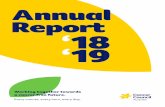 Annual Report ‘18 ‘19 - Cancer Council Australia CC... · the world: • Survival rates are improving - in the 1980s, cancer survival rates sat at around 50 per cent. Today, almost