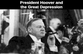 President Hoover and the Great Depression - Us …ushistoryteachers.com/wp-content/uploads/2015/02/02...2015/02/02  · Hoover and the Great Depression-Hoover did not want the government