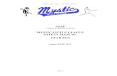 MYSTIC LITTLE LEAGUE SAFETY MANUAL YEAR …...Mystic Little League – 2019 Safety Manual Page | 5 2. All Managers, coaches, umpires, league officials, and league volunteers are REQUIRED