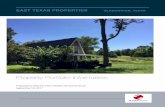 East Texas Portfolio - LoopNet€¦ · This report provides information on a portfolio of properties located in East Texas and listed for sale by Sunet Group. The properties are mainly