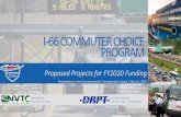 I-66 COMMUTER CHOICE PROGRAM · Arlington County Vehicle Presence Detection Enhancements on Lee Highway 51 $ 300,000 City of Fairfax Bike Share Implementation 51 $ 1,085,000 Arlington