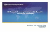 EDB’s role in financing development in Eurasia’s ... · 4 1.The uniqueness of EDB’s countries geography cnt: • Armenia is the only country of Western Asia (which includes