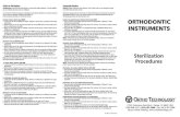 Orthodontic Instruments Sterilization Procedures L-00214 ... · Title: Orthodontic Instruments Sterilization Procedures L-00214 REV-3 pg1.eps Author: Anne Oliver Created Date: 3/22/2012