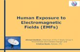 Human Exposure to Electromagnetic Fields (EMFs)€¦ · is to ensure that the actions of national regulators and network operators are accompanied to the greatest possible extent