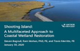 Shooting Island: A Multifaceted Approach to Coastal ... … · Shooting Island: A Multifaceted Approach to Coastal Wetland Restoration Presented by Steven Bagnull 8 •Phase 1: Living