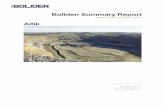 Boliden Summary Report · Public Reporting of Exploration Results, Mineral Resources and Mineral Reserves in Europe. 2.2 Definitions Public Reports on Exploration Results, Mineral