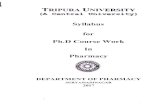 Syllabus of Ph.D. Coursework in Pharmacy-2017. Ph.D... · Alfred Berger Biochemical Basis of Drug Design 2. Ariens. Drug design medicinal chemistry a series of monograph-volume 11