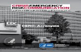 Crisis and Emergency Risk Communication (Manual): Updated ... · PDR Physicians’ Desk Reference PHAC Public Health Agency of Canada PHEP-NET Public Health Education and Promotion