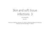 Skin and soft tissue infections 3 - JU Medicine · Skin and soft tissue infections 3 M Al Madadha Sources : Harrisons infectious diseases 2nd edition, Oxford Handbook of Infectious