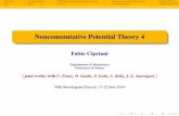 Noncommutative Potential Theory 4mp/2014NGA/Slides/Cipriani/Cipriani4.pdf · Overview Sierpinski gasket Differential calculus on Sierpinski gasket Dirac operator and Spectral triple