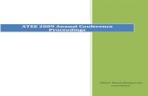 ATEE 2009 Annual Conference Proceedings · ATEE 2009 ANNUAL CONFERENCE PROCEEDINGS Editors: Mireia Montané and Joana Salazar ... Teachers' conceptions about sexual health education