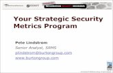 Your Strategic Security Metrics Programmedia.techtarget.com/searchFinancialSecurity/... · Antispam 400,000,000 Security to Value Ratio (STV): 2% Validate IP 300,000,000 Controls