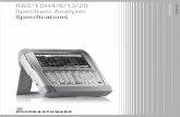 R&S®FSH4/8/13/20 Spectrum Analyzer Specifications · 2013-11-14 · R&S®FSH4/8/13/20 Spectrum Analyzer Specifications FSH_dat_sw_en_5214-0482-22_cover.indd 1 22.07.2013 15:36:31.