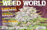 ˆˇˇ ˝˚˘ˆ - Weed World Magazine · 2017-05-31 · for all types of grow conditions. It truly is super. To “road test” high levels of CBD/Super CBDx on a multitude of ailments