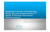 Rapid Cause Analysis, Key First Indicators™ and …downloads.deusm.com/serviceprovideritreport/DoradoWP...Rapid Cause Analysis, Key First Indicators and Tiered Service Assurance