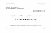 C:Documents and SettingsJames CarlandMy DocumentsTrey's ...€¦ · page ii Allied Academies International Conference New Orleans, 2010 Proceedings of the Academy of Strategic Management,
