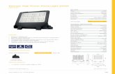 Ramsey High Power Flood Light 200W Ramsey …...Ramsey High Power Flood Light 200W 29170lm Features LED FLOOD LIGHTS | RAMSEY RANGE Compliant with EN 60598-2-5 All units are in mm