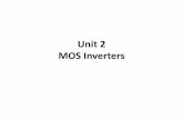 Unit 2 MOS Inverters - gn.dronacharya.infogn.dronacharya.info/ECEDept/Downloads/QuestionPapers/7th_Sem/VLSI-DESIGN/UNIT-2/...The i versus v characteristics are shown in Figure I &
