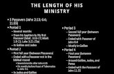 THE LENGTH OF HIS MINISTRY - Amazon S3 · – Spring – 1st Passover of His Public Ministry • 28 AD – Winter – 12 Disciples Called – Summer – Galilean Ministry Commences