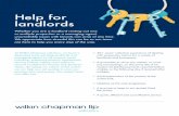 Help for landlords ... Help for landlords Whether you are a landlord renting out one or multiple properties