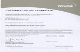  · , biuro@tuv-nord.pl / Copies of this certificate only without changes. mVNORD ZALACZNIK / ANNEX nr 1, strona 1 z 1 No. 1, page 1 of 1 UMDNS 13746 13746 13746 13746 do certyfikatu