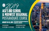 ACG'S IBD SCHOOL & MIDWEST REGIONAL POSTGRADUATE COURSE · in practice when you attend ACG’s IBD School and Midwest Regional Postgraduate Course. IBD School will be offered on Friday,