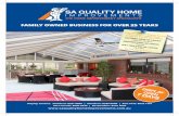 FAMILY OWNED BUSINESS FOR OVER 25 YEARS · CARPORTS & VERANDAHS deal for entertaining all year round! Quality Home Improvements can build the design of your choice. Choose from Gable,