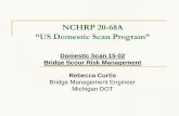 NCHRP 20-68A “US Domestic Scan Program”...NCHRP 20-68A “US Domestic Scan Program” Domestic Scan 15-02 Bridge Scour Risk Management Rebecca Curtis Bridge Management Engineer