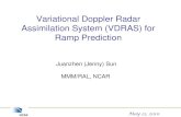 Variational Doppler Radar Assimilation System (VDRAS) for ...ral.ucar.edu/.../VDRAS_for_Wind_Ramp_Nowcasting_Sun...• VDRAS is an advanced data assimilation system for high- resolution