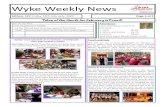 Wyke Weekly News · 14/02/2020  · Wyke Weekly News Shaping Minds uilding Futures Governor of the Month Our governors play a crucial role in the leadership of our school. We are