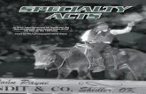 SPECIALTY ACTS - Rodeo Scheduleprorodeo.com/docs/default-source/media-guide/specialty-acts.pdf · Specialty Acts Unlike other sports, which have a single halftime or seventh-inning