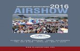 SPONSORSHIP OPPORTUNITIES AIRSHOW · opportunities. People are bombarded with advertisements from the moment they wake to the moment they go to sleep. Airshows provide a new and unique