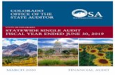 STATE OF COLORADO STATEWIDE SINGLE AUDIT · RECOMMENDATION 2019-004 . The Governor’s Office of Information Technology should strengthen information security controls by: A Implementing